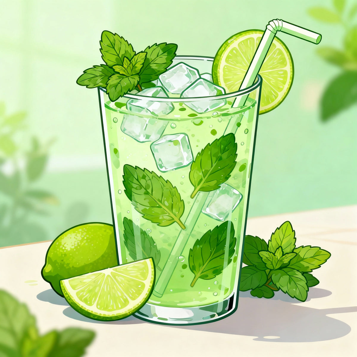 Virgin Mojito [2 Servings] - Madhulika Commercial Cuisines (MCC)